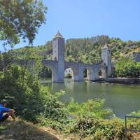 le pont Valentré à Cahors