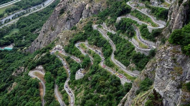 Les lacets de Montvernier au programme du BRA